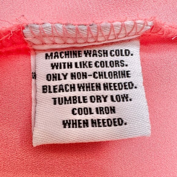 Womens Button Down Shirt Sz M Chest Pockets Long Roll Tab Sleeves by Style & Co - Picture 8 of 9